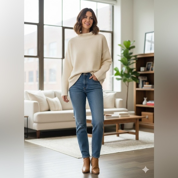 Madewell Denim - Madewell Blue Straight Leg Jeans